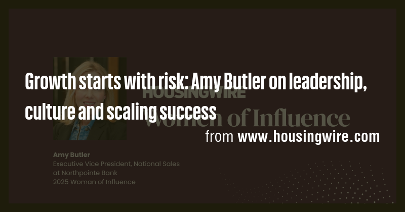 Growth starts with risk: Amy Butler on leadership, culture and scaling ...