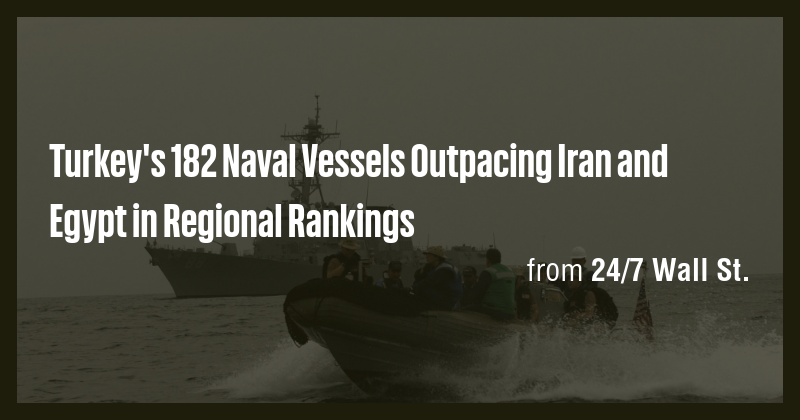 Turkey's 182 Naval Vessels Outpacing Iran and Egypt in Regional ...