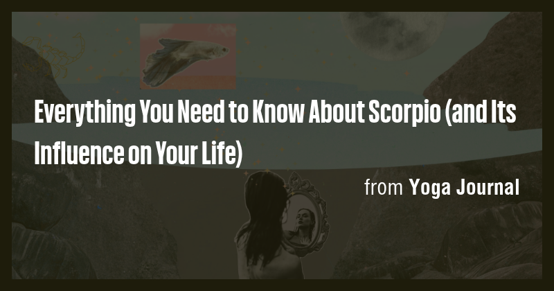 Everything You Need to Know About Scorpio (and Its Influence on Your ...