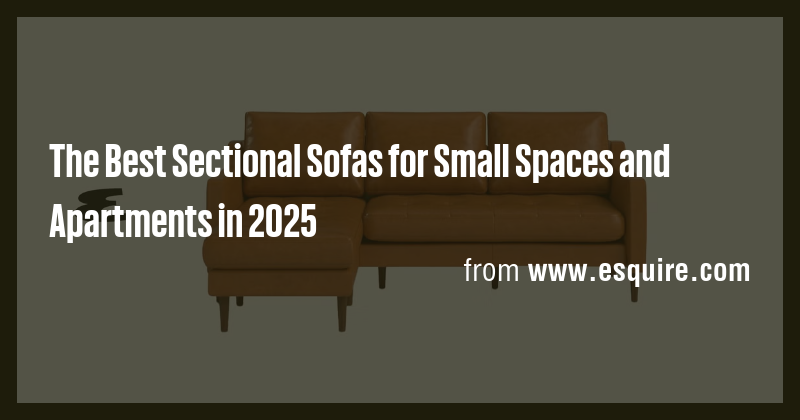The Best Sectional Sofas for Small Spaces and Apartments in 2025 - Briefly